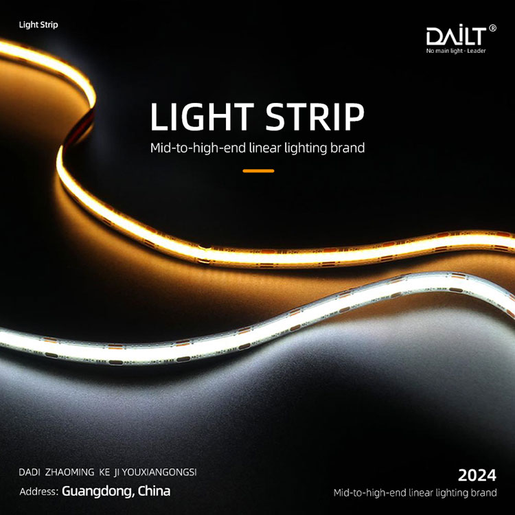 Hvor mange watt har en meter LED -lysstripe?
